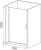 Душевая дверь в нишу Good Door Pandora DR-90-T-CH Душевая дверь в нишу Good Door Pandora DR-90-T-CH