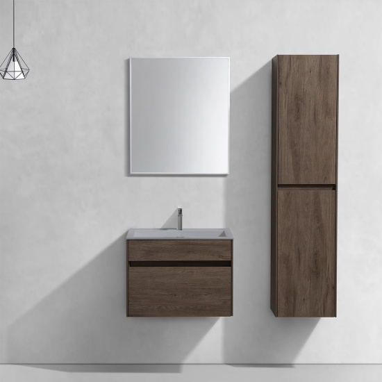 Тумба с раковиной Vincea Chiara 60 темный дуб