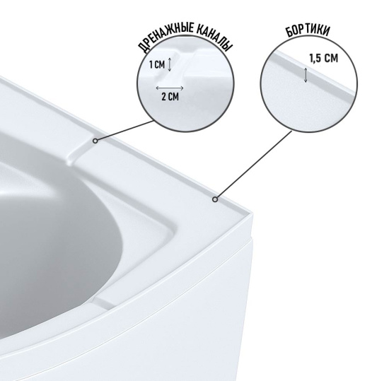 Душевая кабина Niagara Promo P100/80/26L/MT