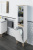 Шкаф-пенал VitrA Sento 40 L с бельевой корзиной, белый матовый