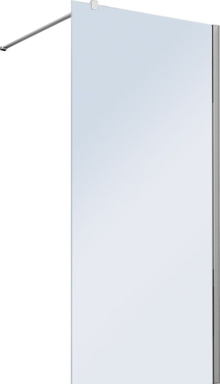 Душевая перегородка Vincea Walk-in VSW-1H900MR 90 см, профиль хром, стекло зеркальное