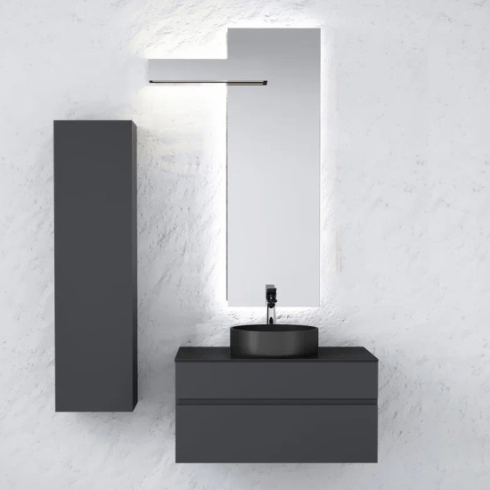Мебель для ванной Raval Decent 80 антрацит