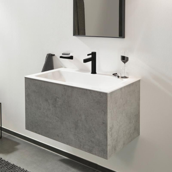 Кран для фильтра Hansgrohe Finoris 100 76013670 черный матовый
