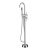 Смеситель для ванны Webert Rimini RI851101015 напольный, хром Смеситель для ванны Webert Rimini RI851101015 напольный, хром