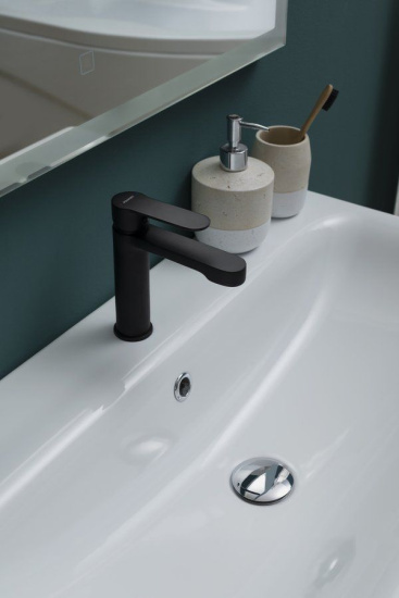 Смеситель для раковины Aquanet Vektra 267403 черный