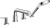 Смеситель на борт ванны Hansgrohe Talis S 72418000 Смеситель на борт ванны Hansgrohe Talis S 72418000