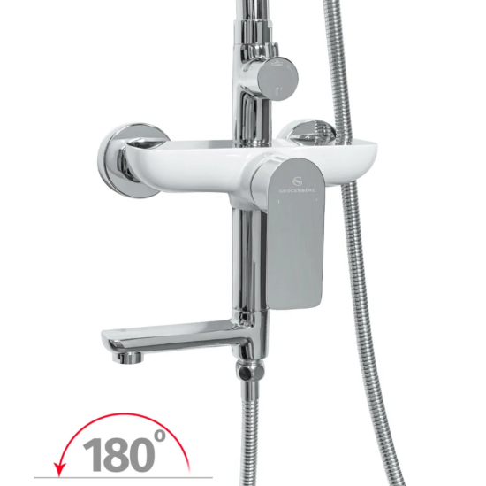 Душевая стойка Grocenberg GB7009WC