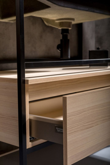 Мебель для ванной Armadi Art Loft 120 light wood, напольная