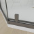 Душевой уголок Veconi Ottimo P10 GR 90x90 OP10GR-9090-12-C9, профиль графит брашированный, стекло матово-тонированное
