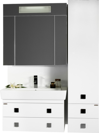 Пенал Vod-Ok Квадро 35 R, белый