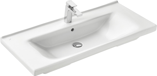 Тумба с раковиной Aquaton Флай 100 дуб крафт