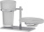 Стакан Ellux Domino DOM 004-C02 с мыльницей Стакан Ellux Domino DOM 004-C02 с мыльницей