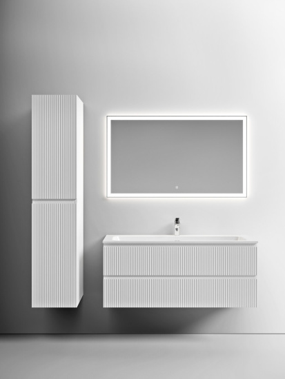 Тумба с раковиной Sancos Snob T 120 Bianco SNT120W, подвесная