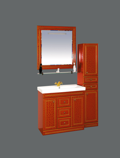 Пенал Misty Fresko 35 красный краколет R