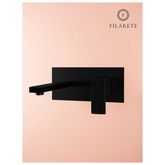 Смеситель для раковиный Filarete Fing FL4040BL, черный