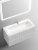 Тумба с раковиной Sancos Snob T 100 Bianco SNT100W, подвесная
