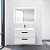 Мебель для ванной BelBagno Aurora 80 bianco lucido