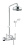 Душевая стойка Fiore Gioielli 08CR0620 Душевая стойка Fiore Gioielli 08CR0620