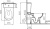 Унитаз-компакт VitrA S50 9797B003-7204 с микролифтом Унитаз-компакт VitrA S50 9797B003-7204 с микролифтом