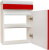 Мебель для ванной Style Line Compact 40 Люкс, красная