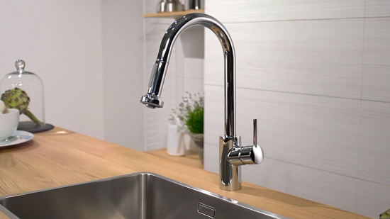 Смеситель для кухни Hansgrohe Talis M52 73863000 хром