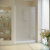 Душевая дверь в нишу Vegas Glass AFP-F LUX 140 01 10 R профиль белый, стекло сатин