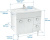 Мебель для ванной Triton Лира 80 R, 2 двери, 2 ящика, белая Мебель для ванной Triton Лира 80 R, 2 двери, 2 ящика, белая