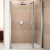 Душевая дверь в нишу Novellini Giada G+F in line GIADNGF138S-1K