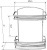 Полка Tekno-tel BK085SSM