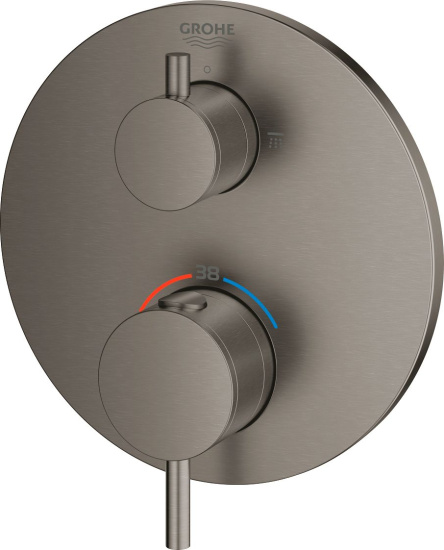 Смеситель для душа Grohe Atrio 24135AL3 термостат, темный графит