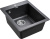 Мойка кухонная Paulmark Leer PM104249-BL черный Мойка кухонная Paulmark Leer PM104249-BL черный