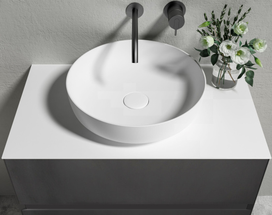 Тумба с раковиной Altrobagno Calabria 800 Matte black