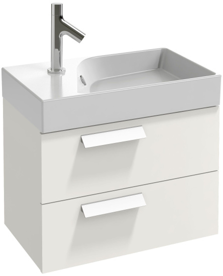 Мебель для ванной Jacob Delafon Rythmik 60х46 белый блестящий лак