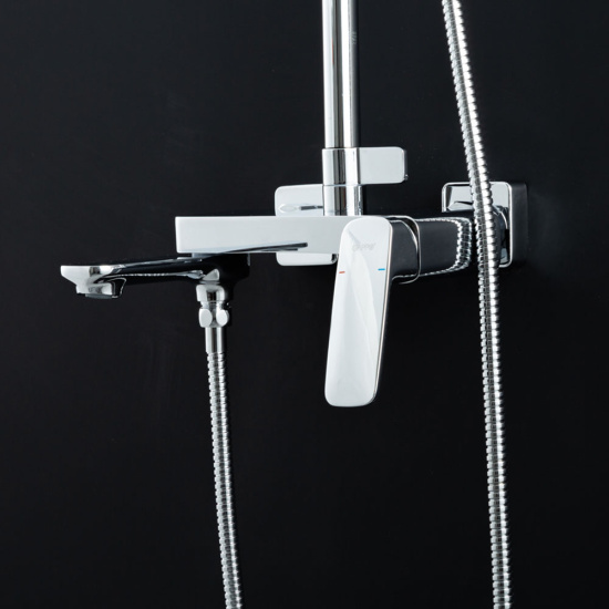 Душевая стойка Gappo G2428, хром
