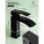 Смеситель для раковины Filarete Waterfall FL5010BL, черный Смеситель для раковины Filarete Waterfall FL5010BL, черный