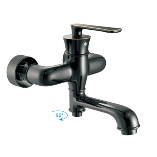 Смеситель для ванны Haiba HB60181-7 черный