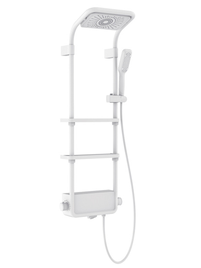 Душевая стойка AQUAme AQM8003W с термостатом