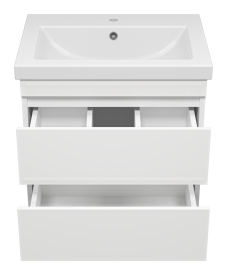 Тумба с раковиной Misty Енисей 60 подвесная