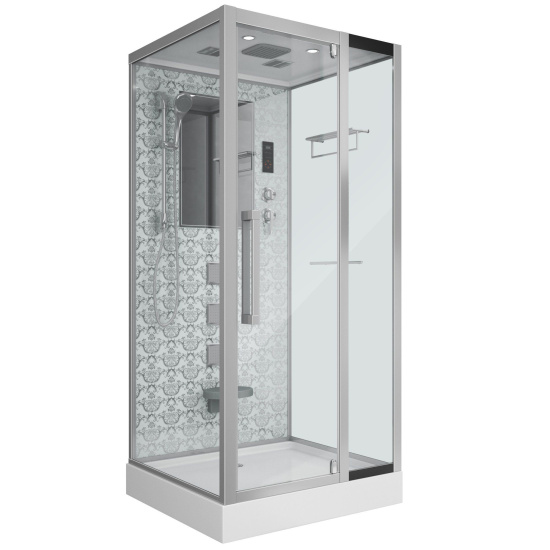 Душевая кабина Niagara Lux NG-7714W хром, металлик