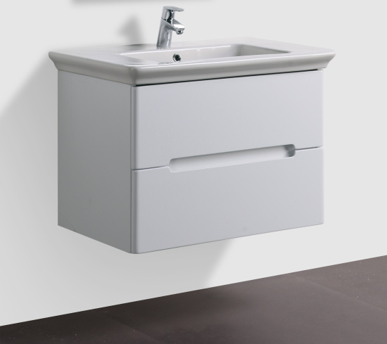 Тумба с раковиной BelBagno Torino 80 bianco lucido