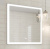 Мебель для ванной Kerama Marazzi Canaletto 80 со столешницей, белая матовая Мебель для ванной Kerama Marazzi Canaletto 80 со столешницей, белая матовая