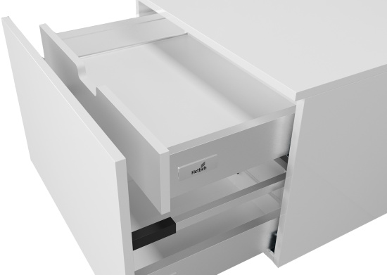 Мебель для ванной Stworki Ольборг 100 столешница дуб французский, без отверстий, 2 тумбы 50, с раковиной Vitra Shift