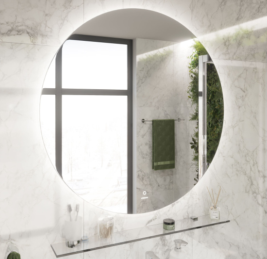 Мебель для ванной Stworki Ольборг 120 столешница дуб французский, без отверстий, с тумбой 80, с раковиной Stworki Rotenburg 40 черной