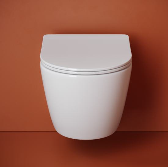 Унитаз подвесной Ceramicanova Uno CN11001T с сидением