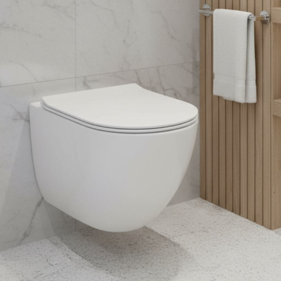 Инсталляция Grohe Rapid SL 38772001 с кнопкой + унитаз подвесной WeltWasser Michigan 520 WT