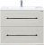 Тумба под раковину Misty Марта 70 подвесная, белая фактурная