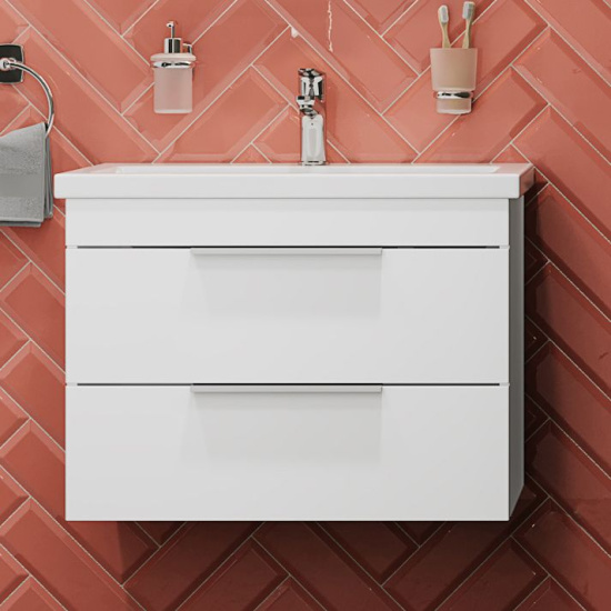 Мебель для ванной Stworki Копенгаген 70 белая