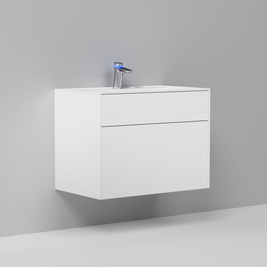 Тумба с раковиной Am.Pm Inspire V2.0 80 белый матовый