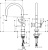 Смеситель для кухни Hansgrohe Talis M54 72805000 хром Смеситель для кухни Hansgrohe Talis M54 72805000 хром