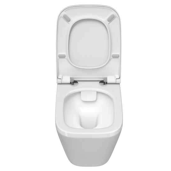 Инсталляция Vitra Integra 9856B003-7207 Square подвесной унитаз + кнопка